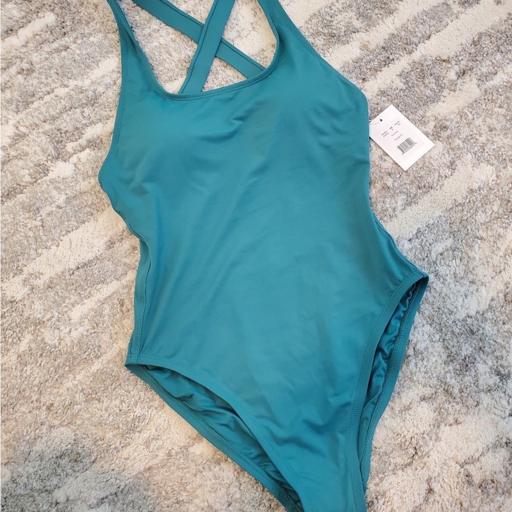 Andie Tulum style in gorgeous teal color. New, size medium.